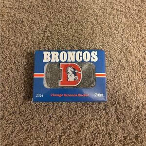 Vintage Broncos Belt Buckle